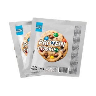 Протеїнове печиво, Protein Cookie - 60g Candy 2022-09-1026 фото