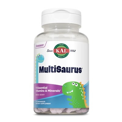 MultiSaurus - 60 chewable Mixed Berry 2023-10-2162 фото