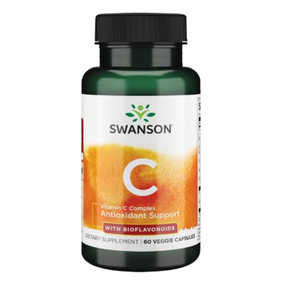Vitamin C Complex with Bioflavonoids - 60 Veg caps 100-77-5949962-20 фото