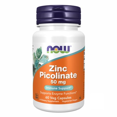 Zinc Picolinate 50 mg - 60 vcaps 2022-10-0047 фото