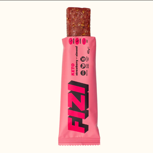 KETO Protein Bar - 10x45g Strawberry + Almond 2022-10-2478 фото