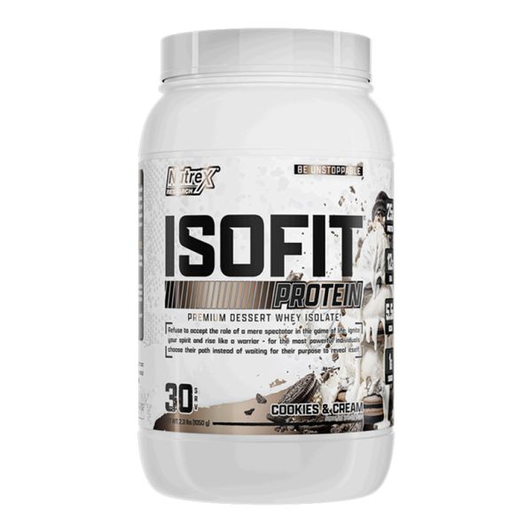 Сывороточный изолят, Isoﬁt - 993g Cookies Cream 2022-09-9938 фото