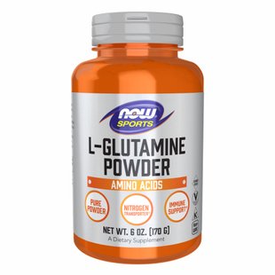 Л-Глютамін, L-Glutamine Powder - 170g 2022-10-2553 фото