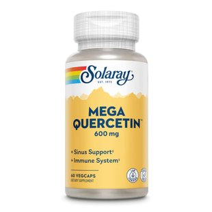 Мега Кверцетін, Mega Quercetin 600mg - 60 vcaps 2022-10-1795 фото