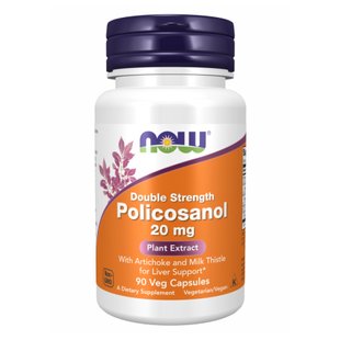Полікосанол, Policosanol 20mg Plus - 90 vcaps 2022-10-2384 фото