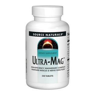 Ультра Маг Комплекс магния с Б6, Ultra-Mag Magnesium Complex - 240 tabs 2022-10-1303 фото