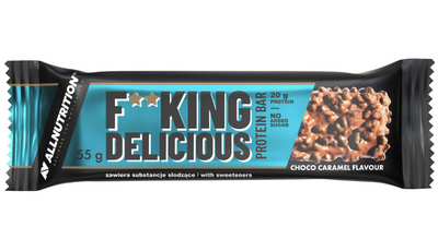 F**king delicious Protein Bar - 15x55g White Chocolate Cookies cream 2022-09-0190 фото