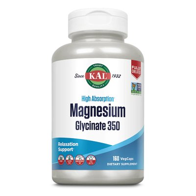 Magnesium Bisglycinate 350 - 160 veg caps 2022-10-2441 фото