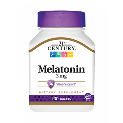 Melatonin 3 mg - 200 Tabs 100-12-5018004-20 фото