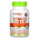 Vitamin C+D3 & Zinc - 100 caps 2022-10-3008 фото 1