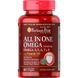 All In One Omega 3, 5, 6, 7 and 9 with Vitamin D3 - 60 Softgels 100-23-3921394-20 фото 1