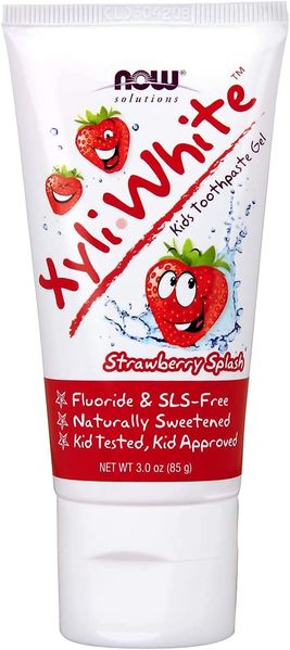 Xyli White kids toothpaste gel - 85 g strawberry splash 100-62-8610448-20 фото