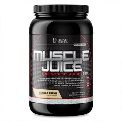 Muscle Juice Revolution 2600 - 2120g Vanilla Creme 2022-10-0817 фото