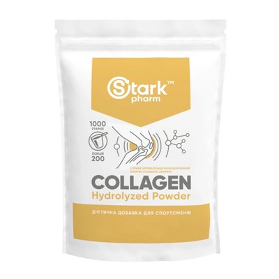 Stark Collagen Hydrolyzed Powder - 1000g 100-56-1325281-20 фото