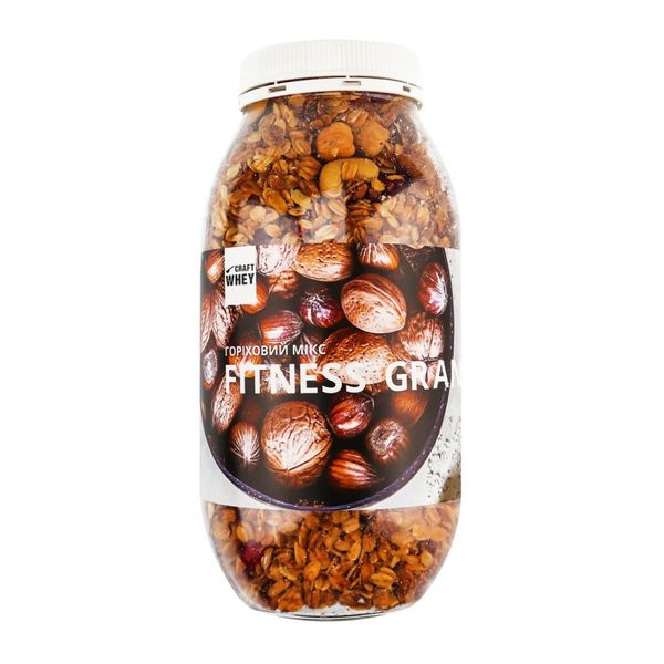 Фітнес гранола з смаком горіховий мікс, Fitness Granola - 450g Nut mix 2023-10-2990 фото