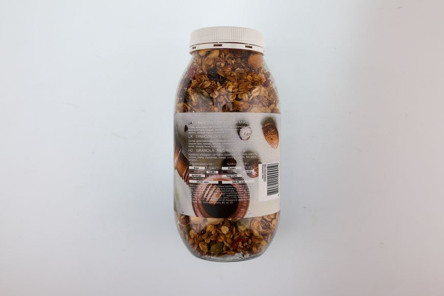 Фитнес гранола со вкусом ореховый микс, Fitness Granola - 450g Nut mix 2023-10-2990 фото