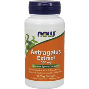 Астрагалу Екстракт, Astragalus Extract 500mg - 90vcaps 100-44-3043819-20 фото