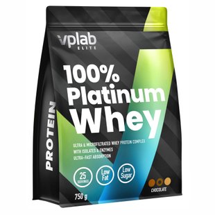 Сироватковий протеїн, 100% Platinum Whey - 750g Chocolate 2022-10-0516 фото