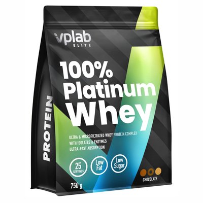 100% Platinum Whey - 750g Chocolate 2022-10-0516 фото