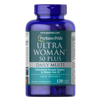 Ultra Woman™ 50 Plus Multi-Vitamin - 120 Caps 100-75-1706746-20 фото
