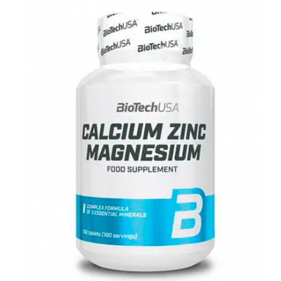 Calcium Zinc Magnesium - 100tabs 100-71-0650492-20 фото