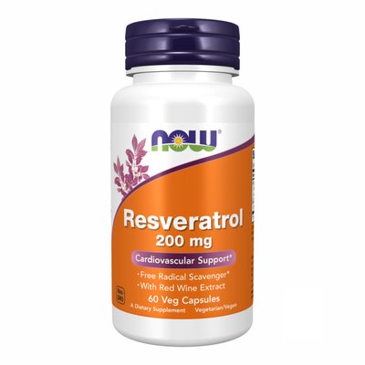 Resveratrol 200 mg - 60 vcaps 2022-10-0106 фото