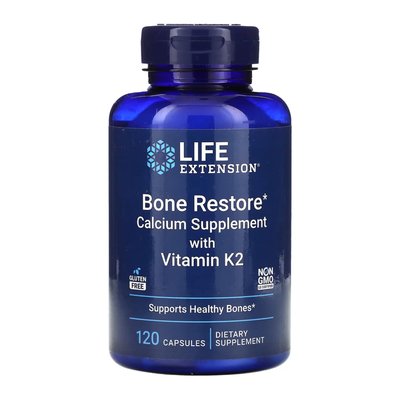 Bone Restore with Vitamin K2 - 120 caps 2022-10-1911 фото