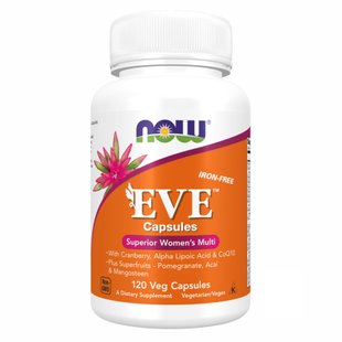 Жіночі мультивітаміни Єва, EVE - 120vcaps 100-26-5816104-20 фото