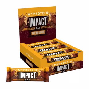 Impact Protein Bar - 12x64g Caramel Nut 2022-09-0051 фото