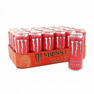 Monster Energy Ultra Red - 24x500ml  2023-10-3090 фото