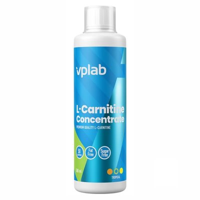 L-Carnitine Concentrate - 500 ml Tropical fruit 2022-10-0271 фото