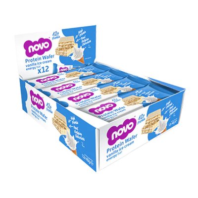 Protein Wafer bar - 12x40g Cookies Cream 2022-09-0339 фото