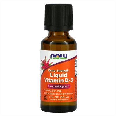 Liquid Vitamin D-3 - 30ml (1fl oz) 2022-10-0660 фото