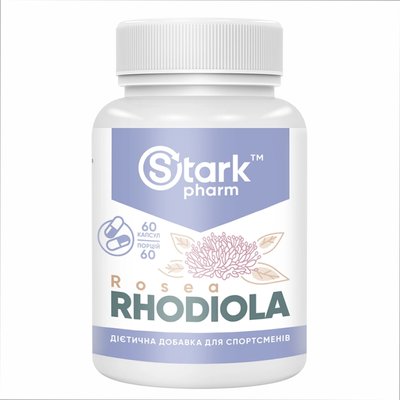 Stark Rhodiola rose 400mg - 60caps 100-61-6645805-20 фото