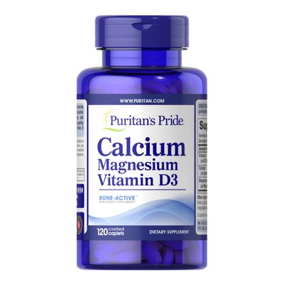 Calcium Magnesium Vitamin D3 - 120 caps 100-15-3430158-20 фото