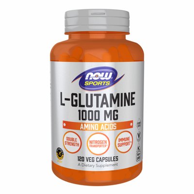 L-Glutamine 1000mg - 120 vcaps 2022-10-2543 фото