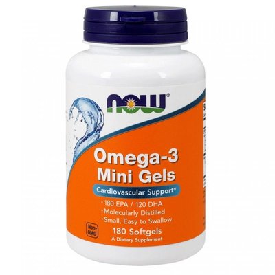 Omega 3 Mini Gels - 180 Sgels 100-23-7371512-20 фото