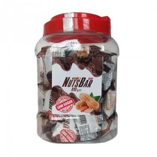 Цукерки без цукру, Nuts bar mini LOW sugar free - 810g 100-47-8421146-20 фото