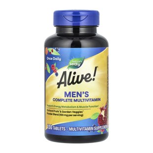 Комплексные мультивитамины для мужчин для поддержки энергии, Men's Energy - 130 tabs 2022-10-1716 фото