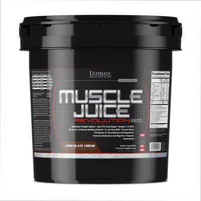 Muscle Juice Revolution 2600 - 5040g Chocolate Creme 2022-10-0821 фото
