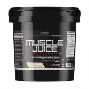 Гейнер, Muscle Juice Revolution 2600 - 5040g Vanilla Creme 2022-10-0822 фото