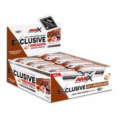 Exclusive Protein Bar - 24x40g Double Dutch Chocolate 2022-09-1051 фото