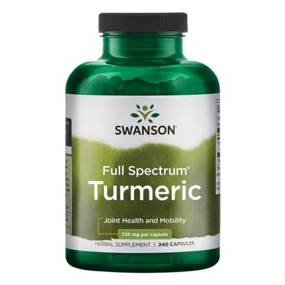 Turmeric 720 mg - 240 Caps 100-14-2769848-20 фото