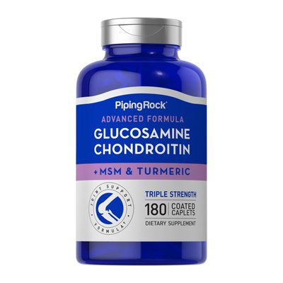 Glucosamine Chondroitin MSM turmeric - 180caplets 2022-09-0467 фото
