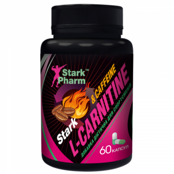 L-Carnitine Caffeine complex 560mg - 60caps 100-93-2319725-20 фото