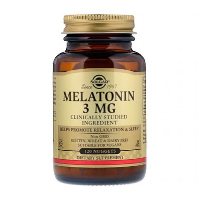 Melatonin 3 mg - 60 Nuggets 100-40-4718088-20 фото