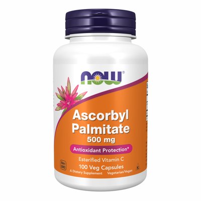 Ascorbyl Palmitate 500 mg - 100 vcaps 2022-10-2569 фото