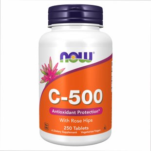 Витамин C-500 с шиповником - 250 tabs 100-98-9686869-20 фото