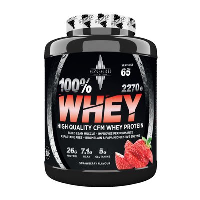 100% Whey Protein - 2270g Strawberry 2022-09-0345 фото