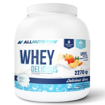Whey Delicious - 2270g White Chocolate with Peach 100-96-8087180-20 фото